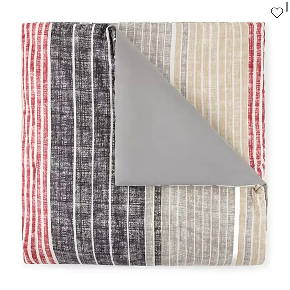 NEW! Home Expressions Mercer Stripes 6PC Complete Bedding Set With Sheets Twin